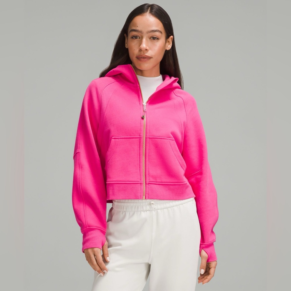 Lululemon Scuba Oversized Full-Zip Hoodie SONIC PINK ✨🩷
